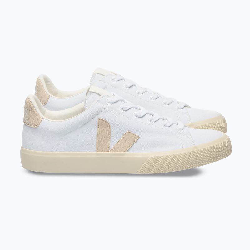 Scarpe da donna VEJA Campo Canvas white/sable 2
