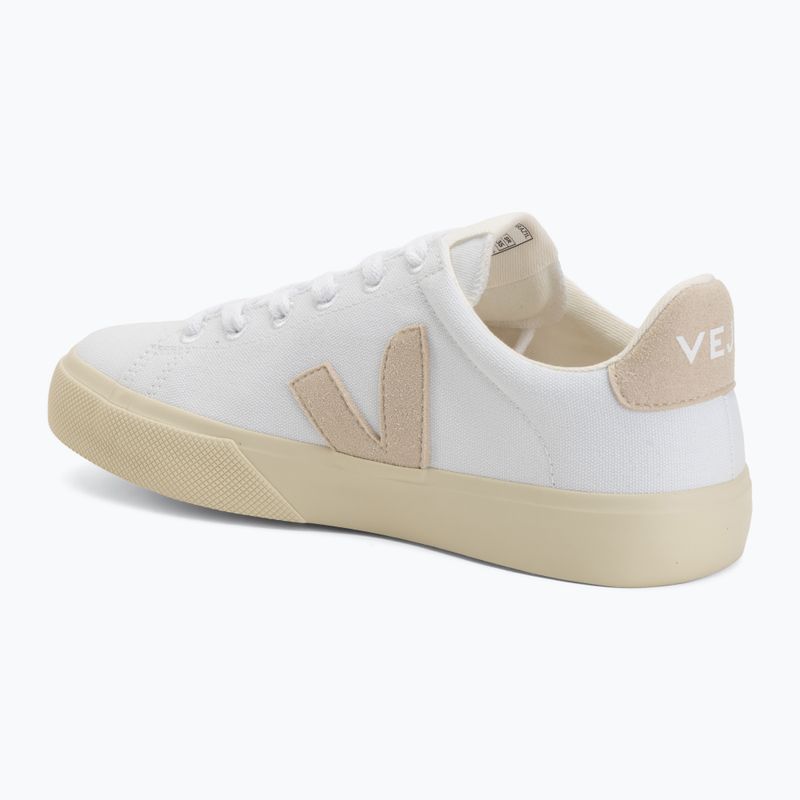 Scarpe da donna VEJA Campo Canvas white/sable 3