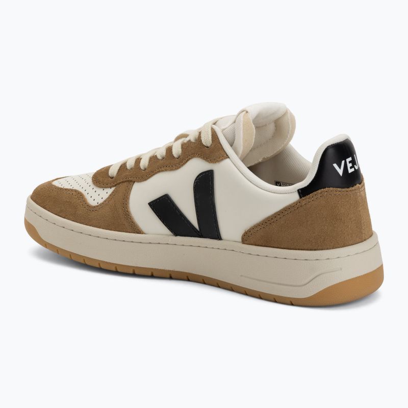 Scarpe da uomo VEJA V-10 Prime Leather pure/black/tent 3