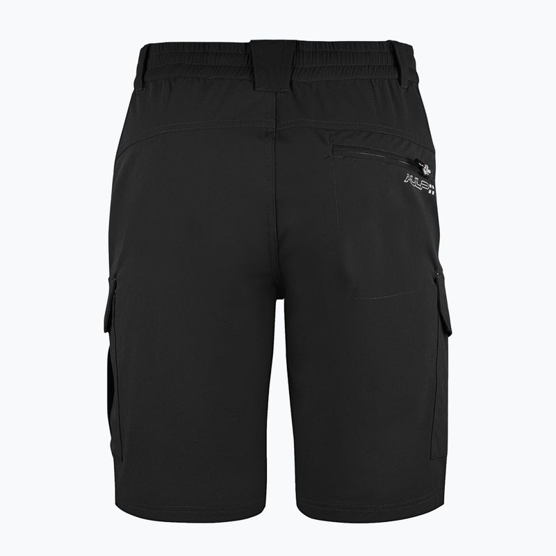 Pantaloncini da trekking da uomo Aulp Banco black 4