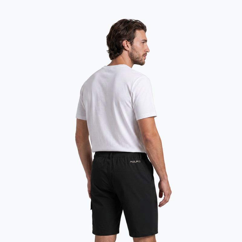 Pantaloncini da trekking da uomo Aulp Derek black 2