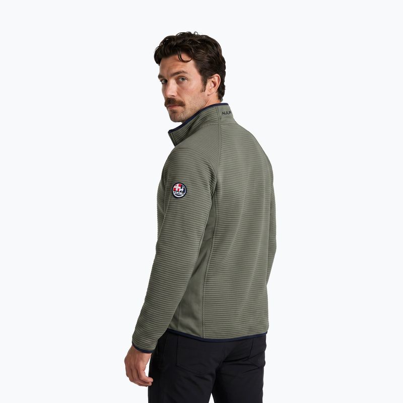 Felpa da uomo Aulp Numix Jacquard Knit lichen 2