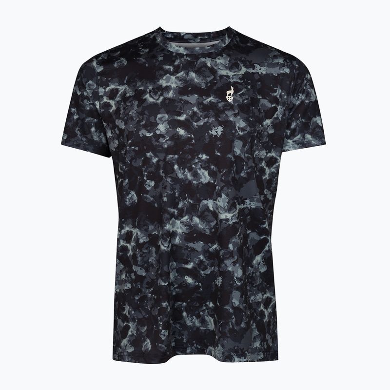 T-shirt da uomo Aulp Tommy black aop 3