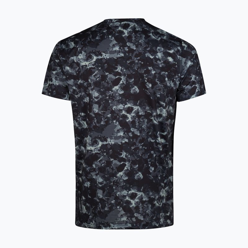 T-shirt da uomo Aulp Tommy black aop 4