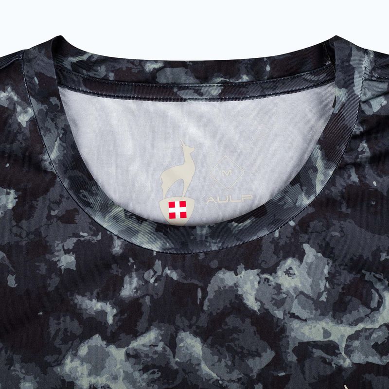 T-shirt da uomo Aulp Tommy black aop 5