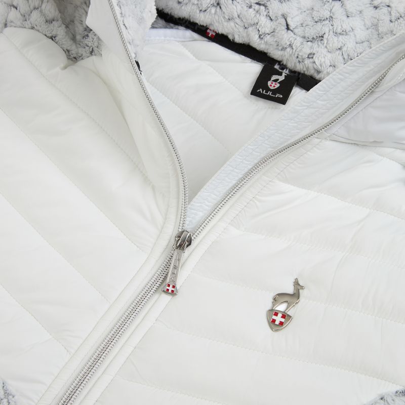 Giacca ibrida donna Aulp Clem Hooded Hybrid white 1 3