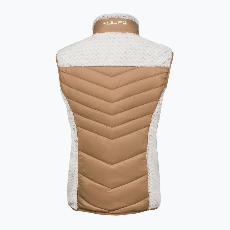 Gilet da donna Aulp Corda Hybrid taupe 1 4