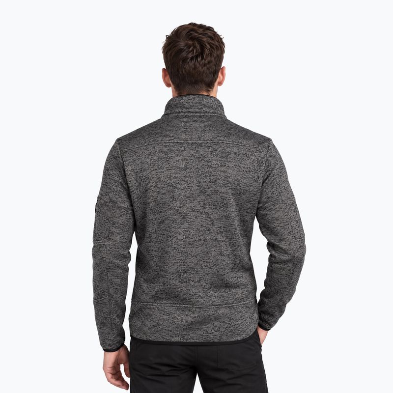 Pile uomo Aulp Navoy Melanged Knit anthracite 1 2