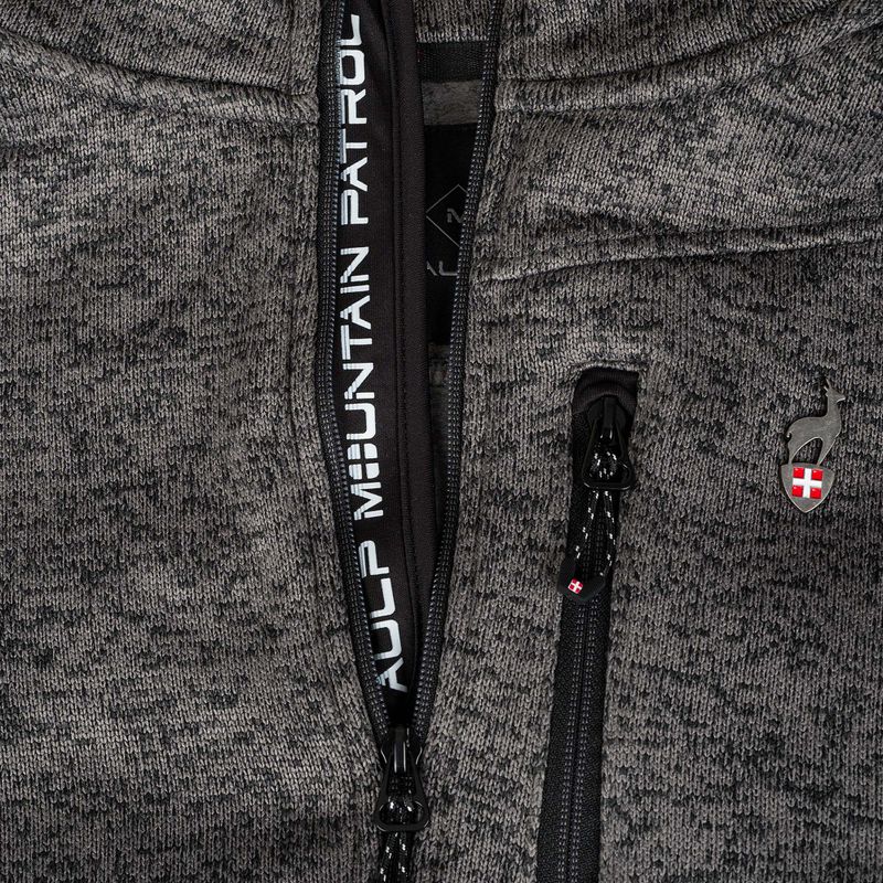 Pile uomo Aulp Navoy Melanged Knit anthracite 1 5