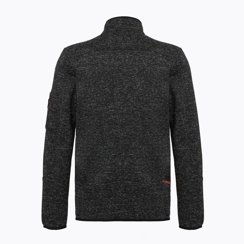 Pile uomo Aulp Navoy Melanged Knit black 1 2