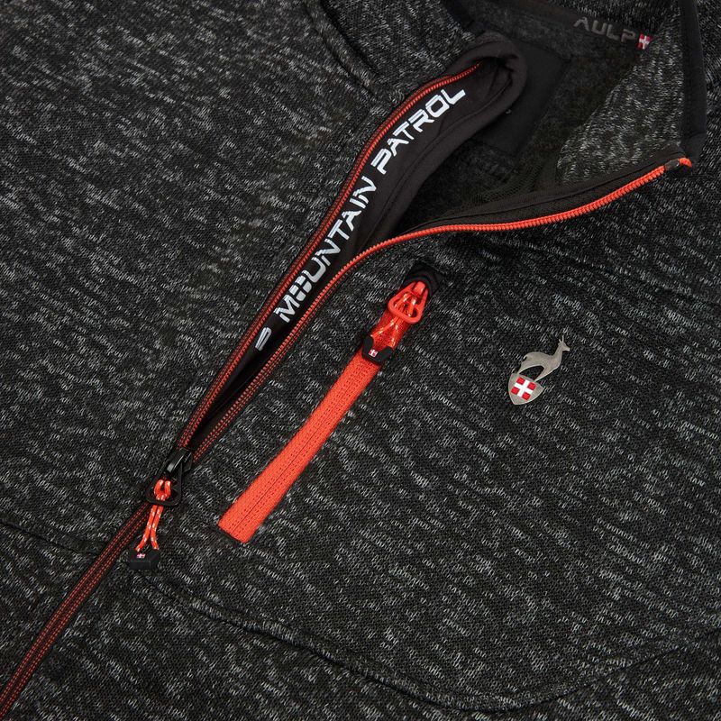 Pile uomo Aulp Navoy Melanged Knit black 1 4