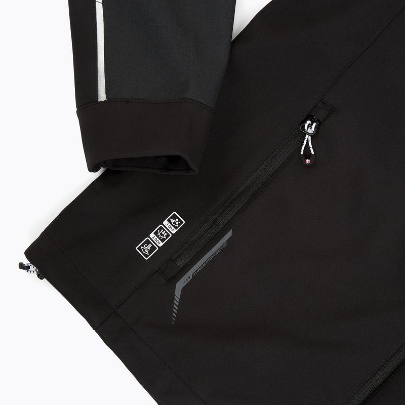 Giacca softshell da uomo Aulp Tiago Softshell anthracite melange 1 4