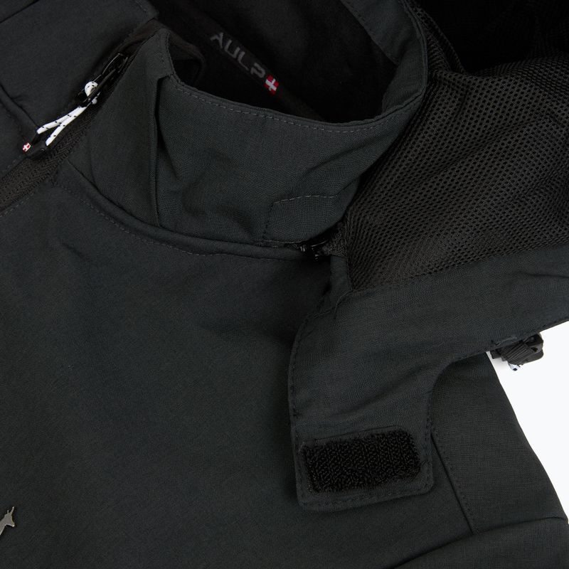 Giacca softshell da uomo Aulp Tiago Softshell anthracite melange 1 5