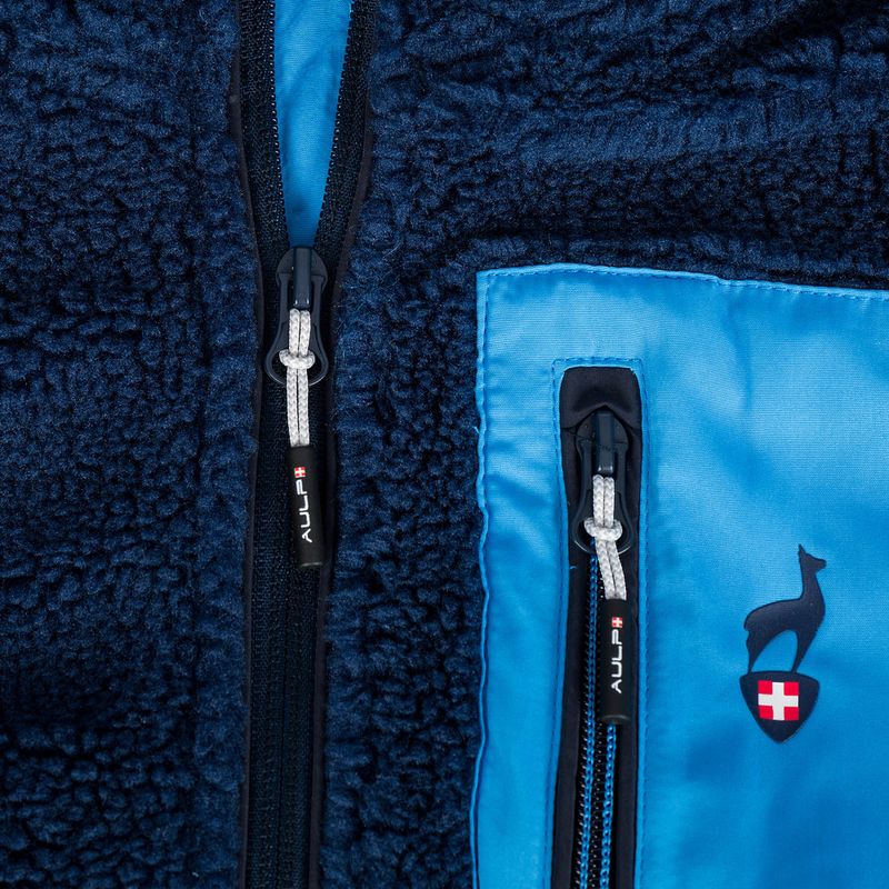 Pile felpato bambino Aulp Tiger Sherpa blue 1 5