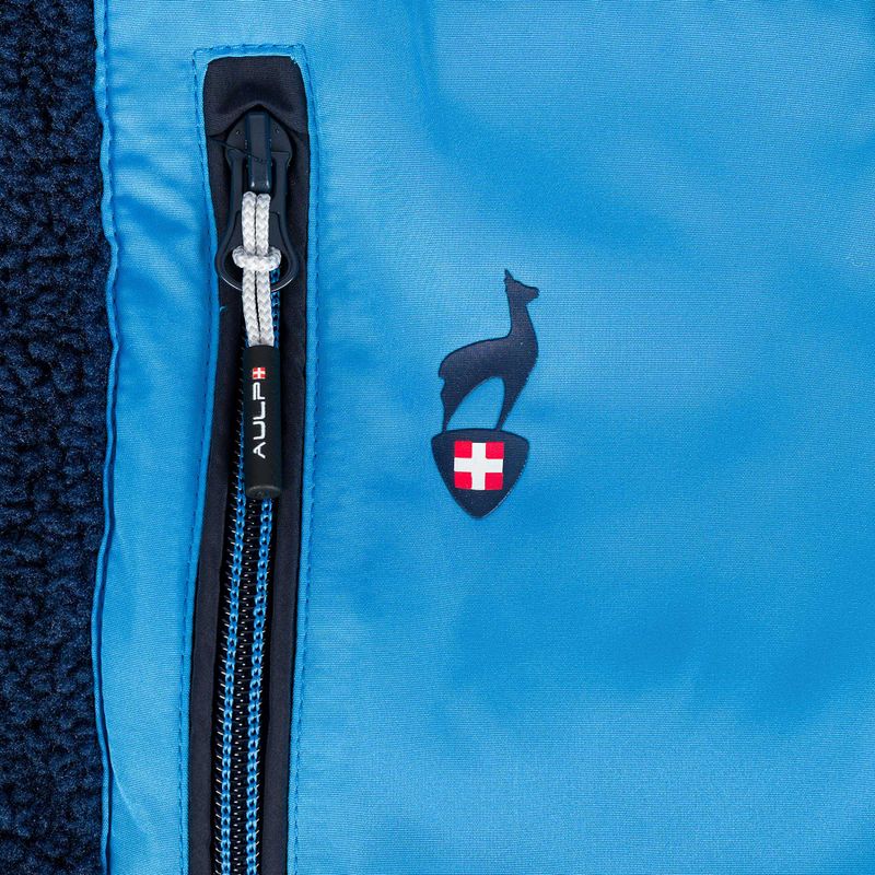 Pile felpato bambino Aulp Tiger Sherpa blue 1 6