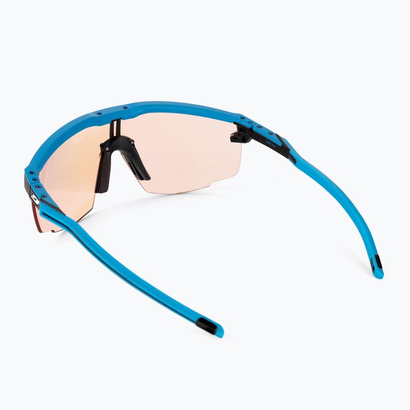 Occhiali da sole Julbo Ultimate Reactiv 1-3 High Contrast blu/nero opaco 2