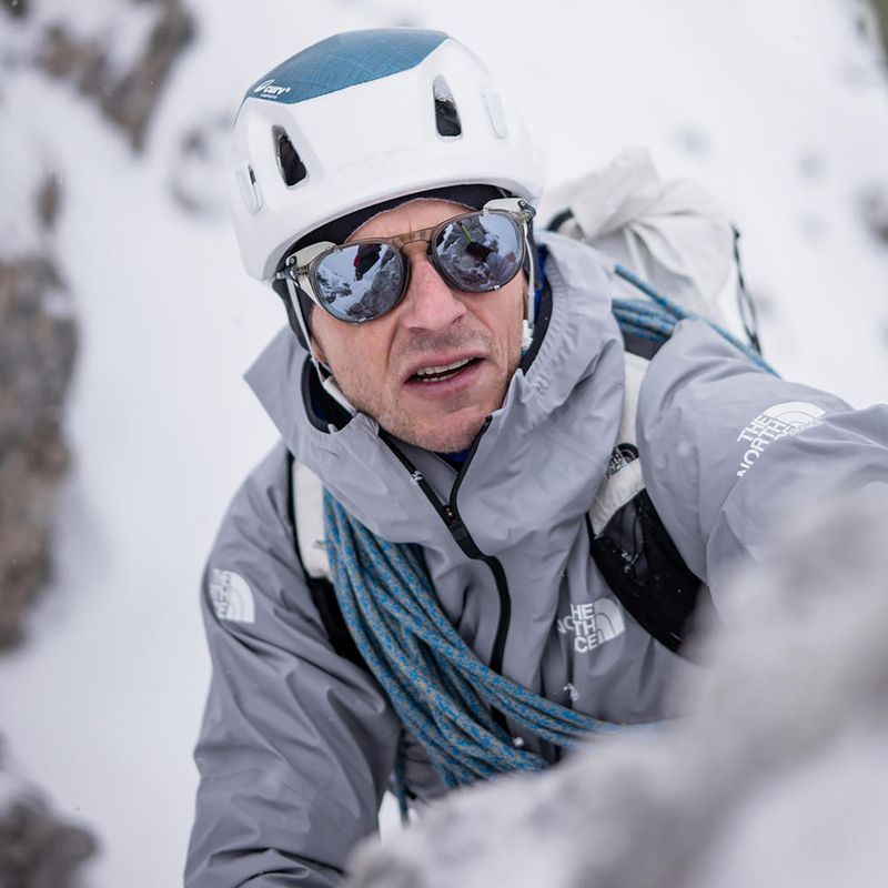 Occhiali da sole Julbo Millenium Polarized HD shiny transparent army green/white/blue 7