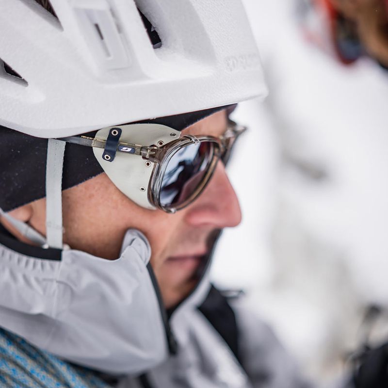 Occhiali da sole Julbo Millenium Polarized HD shiny transparent army green/white/blue 9