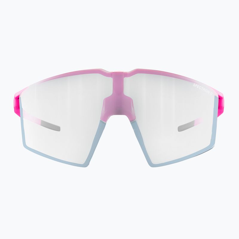 Occhiali da sole Julbo Edge Spectron 3 rosa fluo/blu/argento flash 9