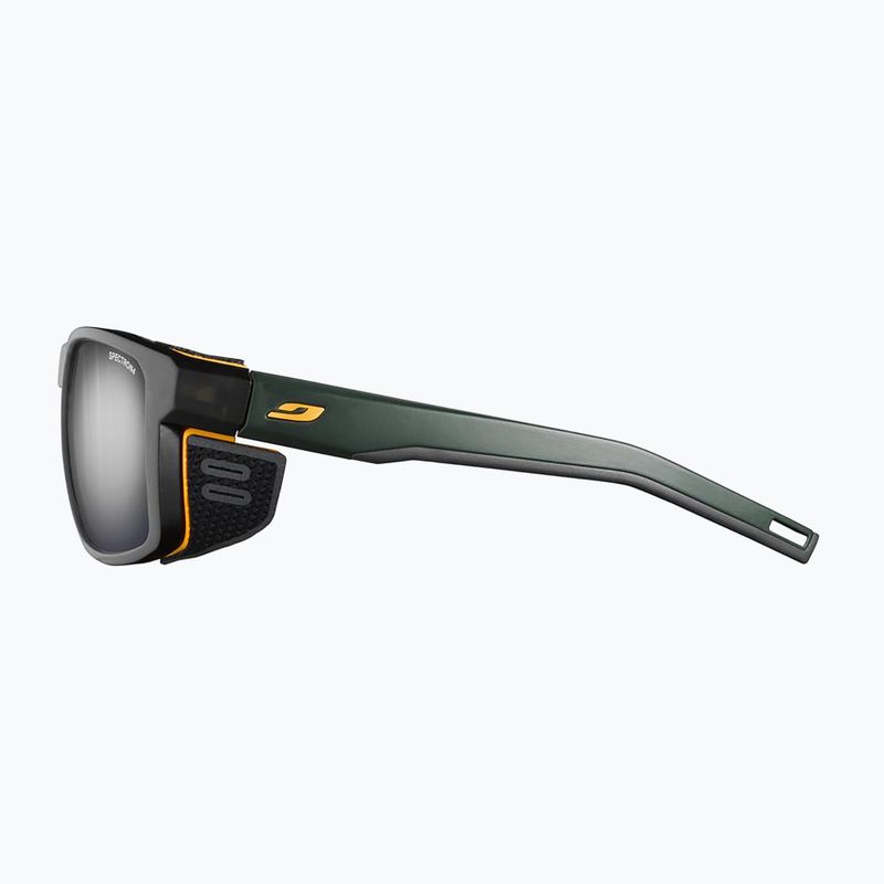 Occhiali da sole Julbo Shield Spectron matt translucent dark green/orange 3