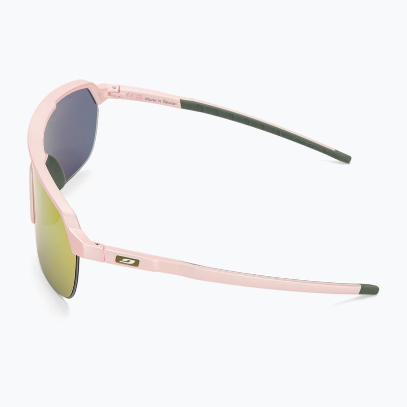 Occhiali da sole Julbo Frequency Spectron 3 rosa pastello/verde/rosa flash 4