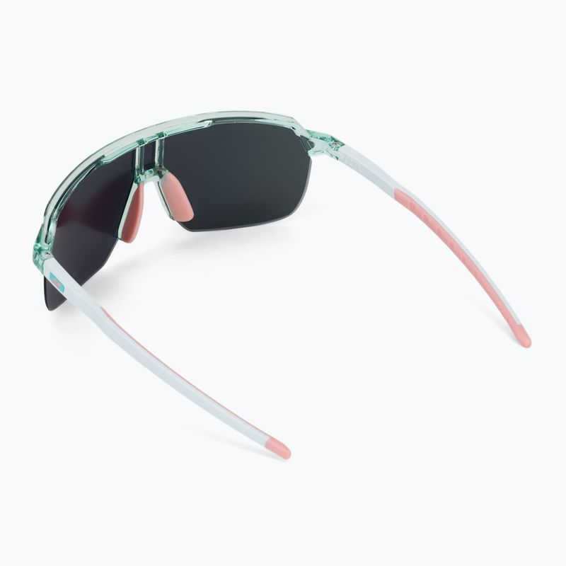 Occhiali da sole Julbo Frequency Spectron lucidi traslati verde chiaro/rosa/multi rosa chiaro 2