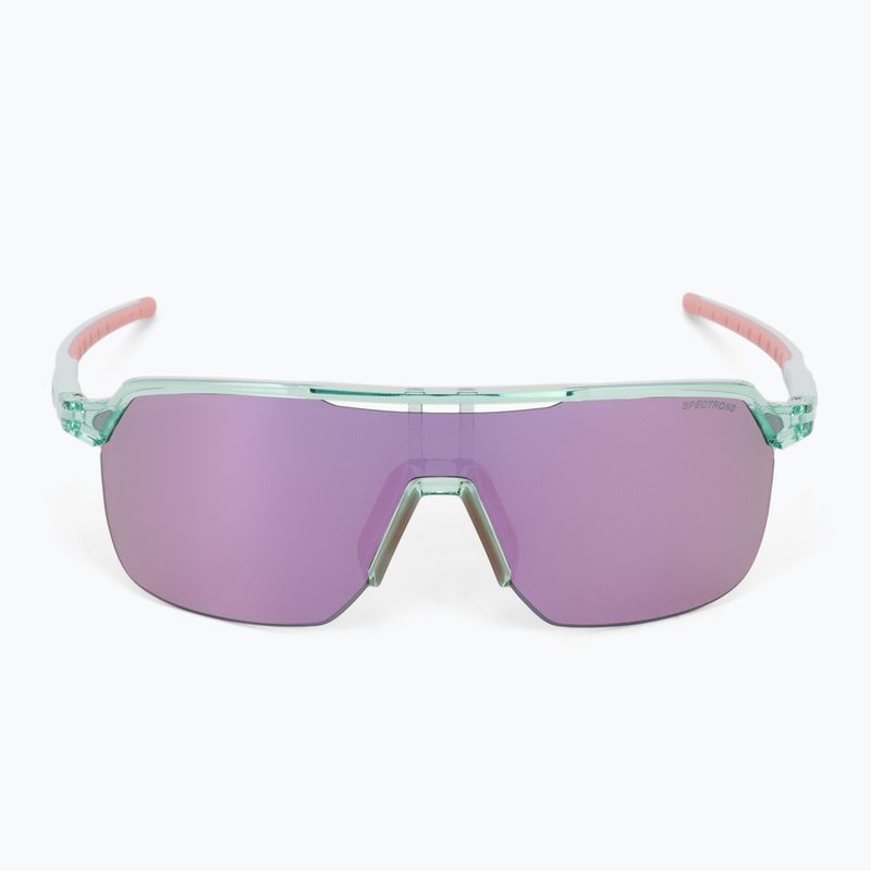 Occhiali da sole Julbo Frequency Spectron lucidi traslati verde chiaro/rosa/multi rosa chiaro 3