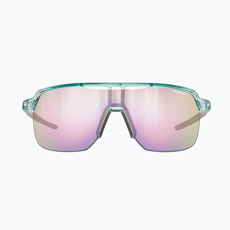 Occhiali da sole Julbo Frequency Spectron lucidi traslati verde chiaro/rosa/multi rosa chiaro 2