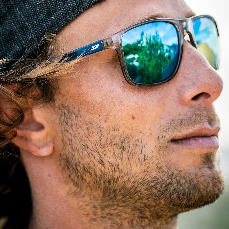 Occhiali da sole Julbo The Streets Polarized HD shiny translucent grey/blue 5