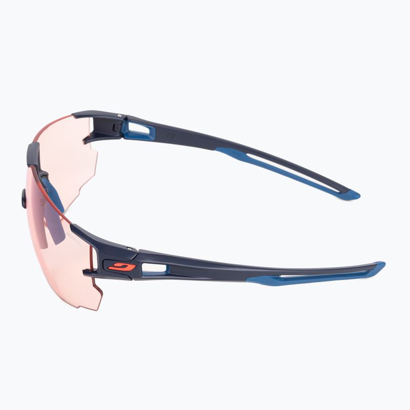 Occhiali da sole Julbo Aerospeed reactiv Performance 1-3 Hc blu scuro/blu scuro/arancio 4