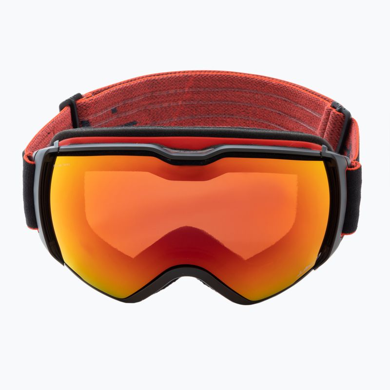 Occhiali da sci Julbo Airflux nero/rosso controllo dell'abbagliamento/flash rosso 2