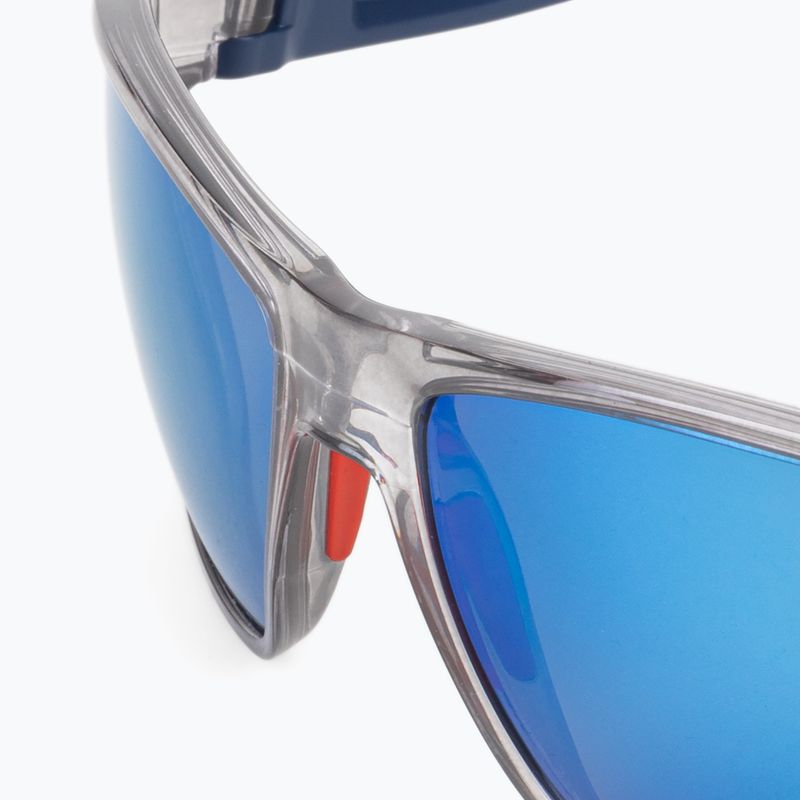 Occhiali da sole Julbo Renegade Polarized 3Cf grigio traslucido lucido/blu 5