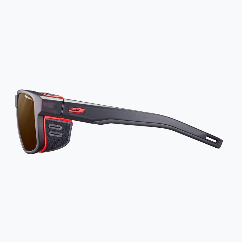 Occhiali da sole Julbo Shield M Reactiv Hm 2-4 nero/arancio 2