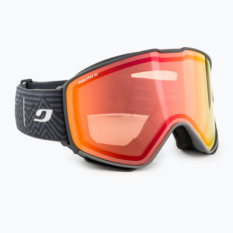 Occhiali Julbo Quickshift Reactiv Glare Control grigio/rosso flash