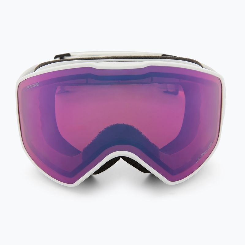 Occhiali da sci Julbo Cyclon Spectron Glare Control bianco/rosa flash 2