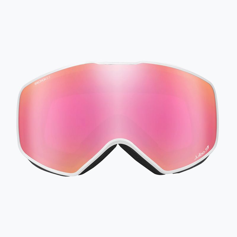 Occhiali da sci Julbo Cyclon Spectron Glare Control bianco/rosa flash 2