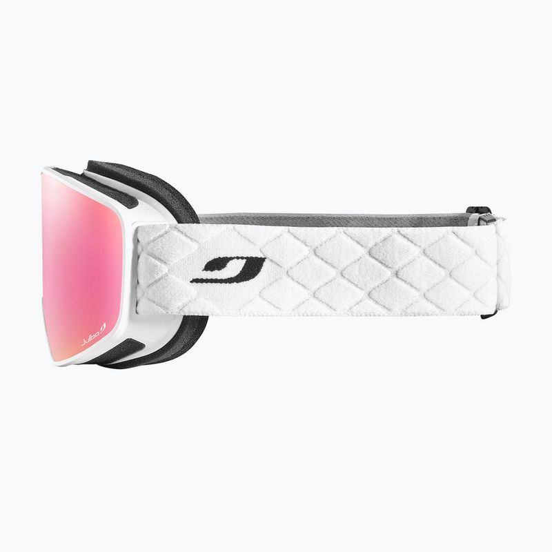 Occhiali da sci Julbo Cyclon Spectron Glare Control bianco/rosa flash 3