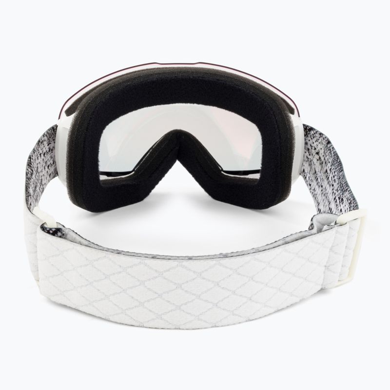 Occhiali da sci Julbo Shadow Reactiv ad alto contrasto bianco/rosa flash 3