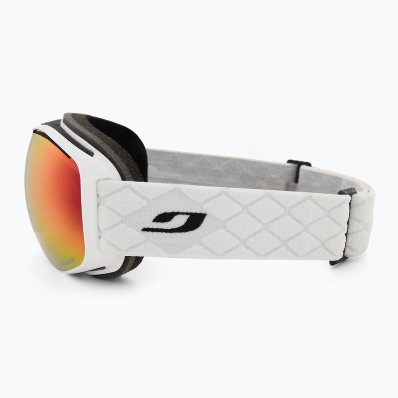 Maschere da sci da donna Julbo Ellipse Spectron Glare Control bianco/rosso flash 4