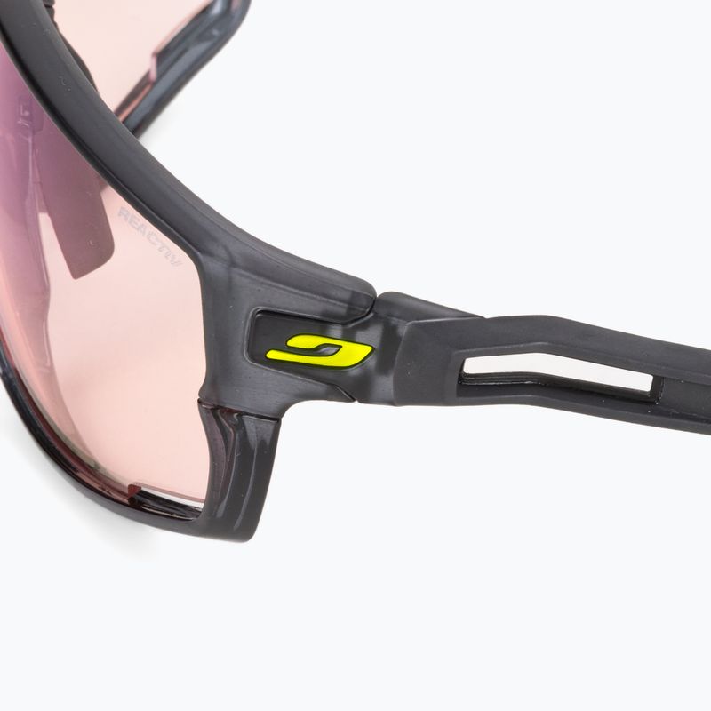 Occhiali da sole Julbo Rush reactiv Performance 1-3 Hc nero opaco/nero 4