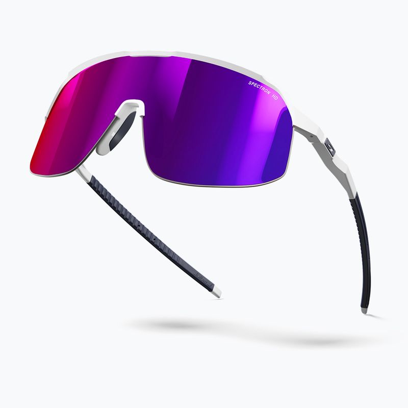 Occhiali da sole Julbo Density Spectron HD bianco opaco/blu/viola multistrato 5