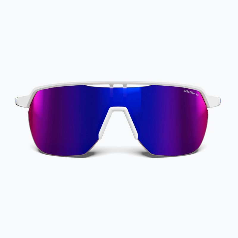 Occhiali da sole Julbo Frequency Spectron HD bianco opaco/blu/viola multistrato 3
