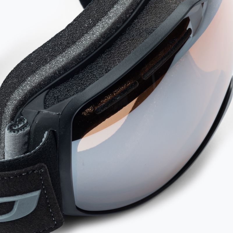 Occhiali da sci Julbo Ison XCL nero/arancio/argento flash 5
