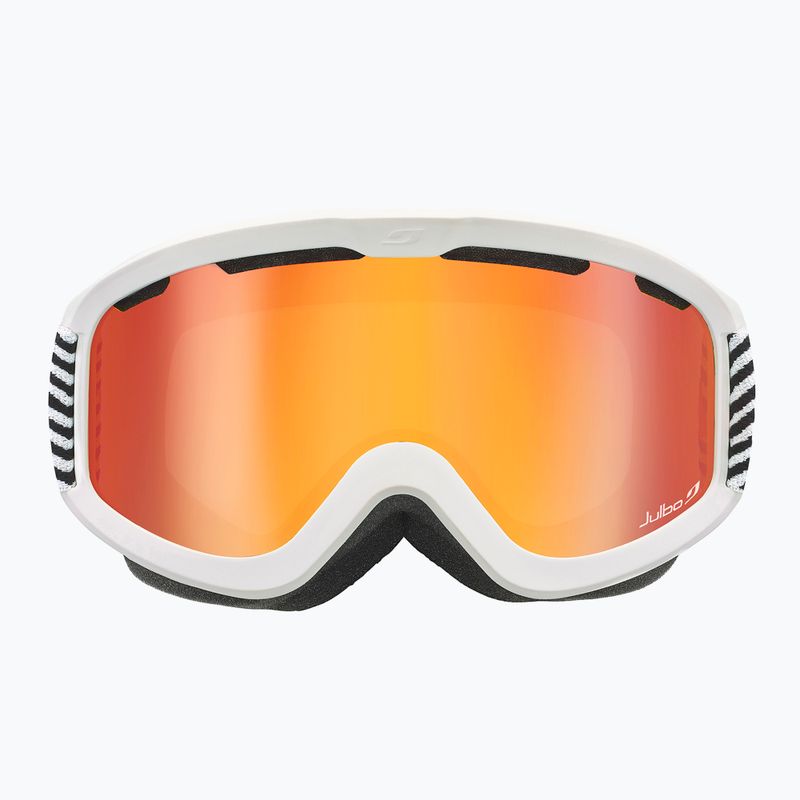 Julbo June occhiali da sci bianco/nero/goldange/flash red 2