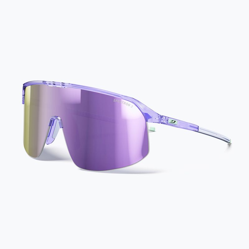 Occhiali da sole Julbo Density Spectron tradotti lucidi in viola chiaro/rosa chiaro multistrato