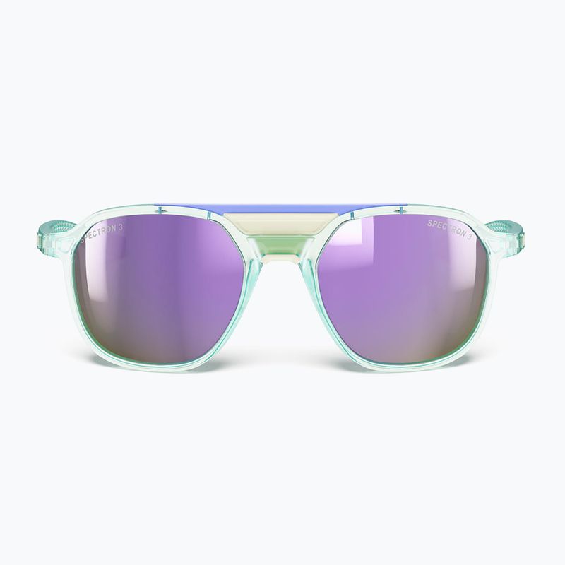 Occhiali da sole Julbo Slack Cover Spectron traslucido menta/grigio chiaro 8