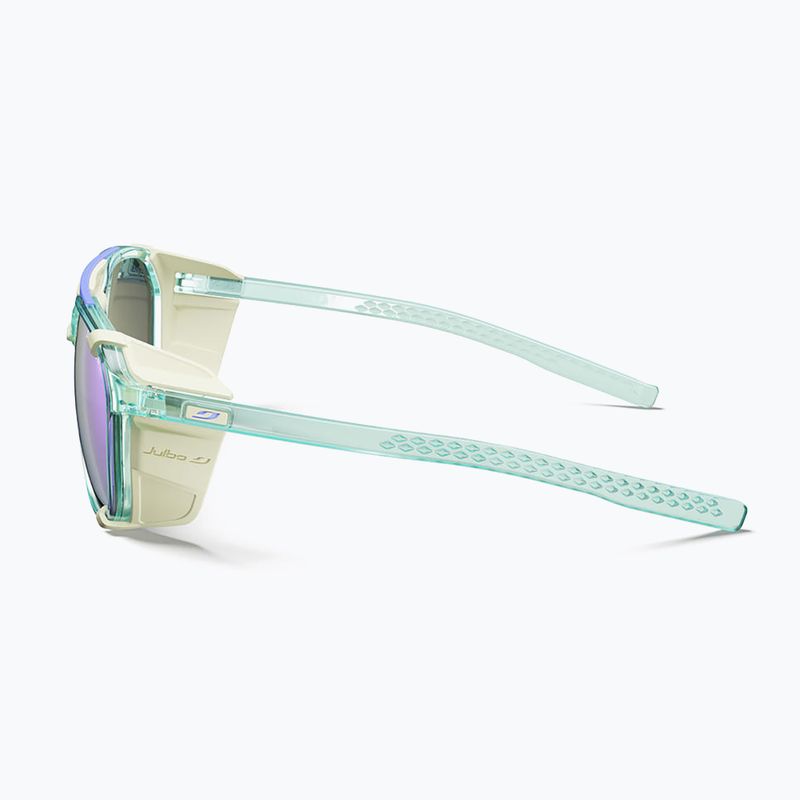 Occhiali da sole Julbo Slack Cover Spectron traslucido menta/grigio chiaro 10