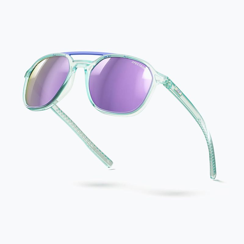 Occhiali da sole Julbo Slack Cover Spectron traslucido menta/grigio chiaro 15