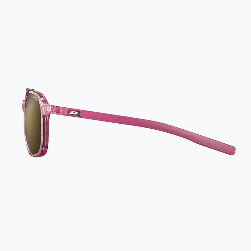 Occhiali da sole Julbo Slack Polarized raspberry translucent glossy/raspberry matte 3
