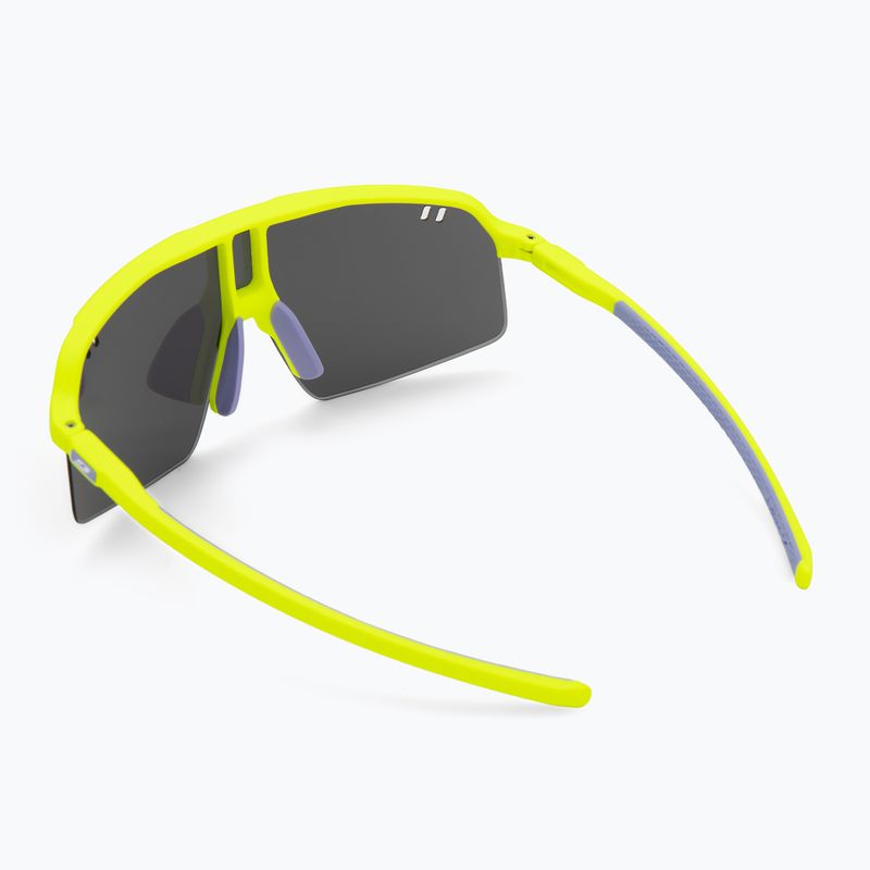 Occhiali da sole Julbo Intensity Spectron giallo fluorescente opaco/argento flash 2